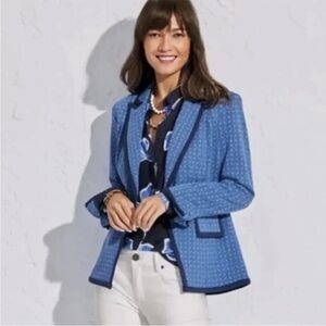 Cabi Scholarship Blue Blazer size M